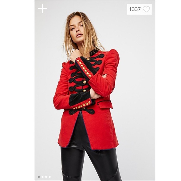 Free People Seamed And Structured Blazer - Picture 2 of 5